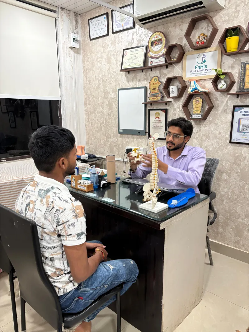 Digital Foot Scanning at FnH's Clinic