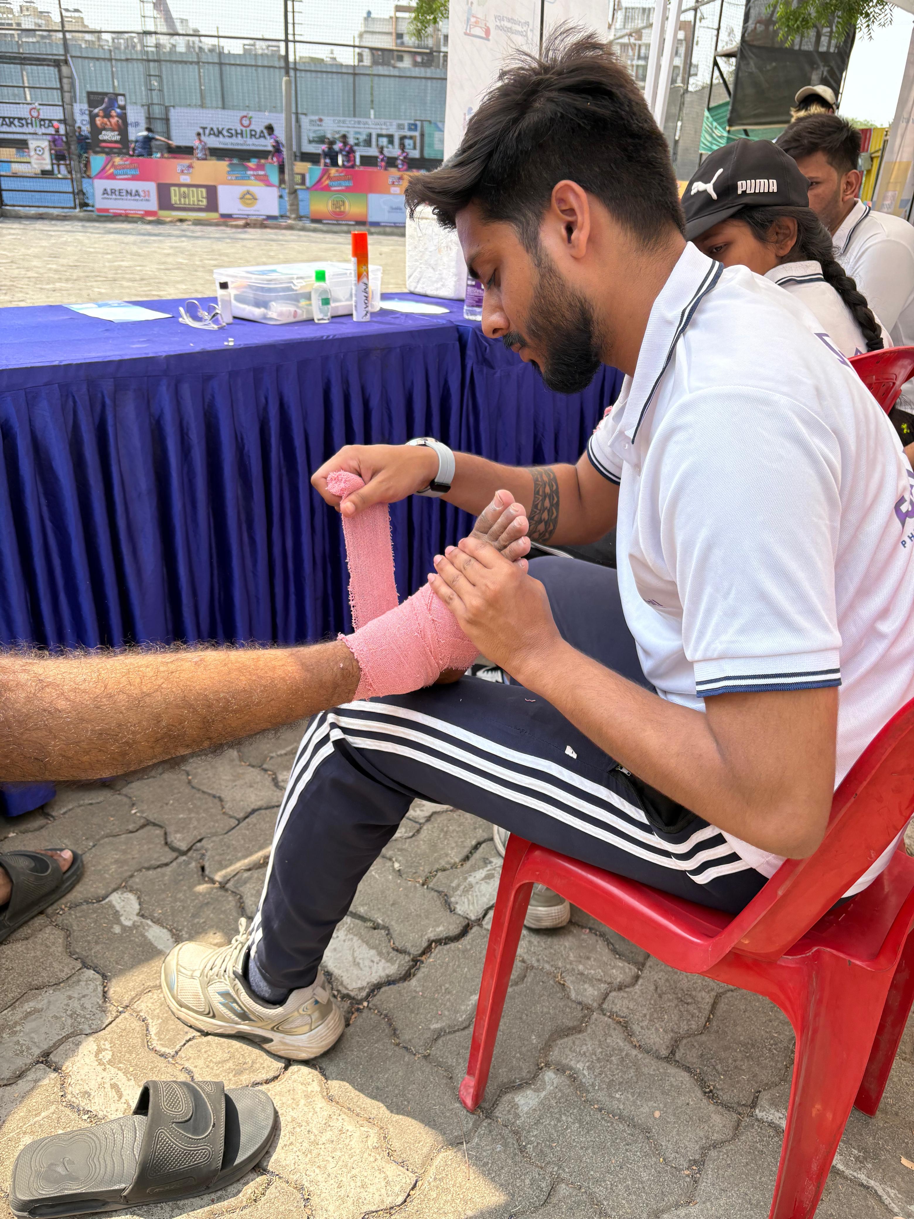 Physiotherapy Treatment at FnH's Foot Clinic